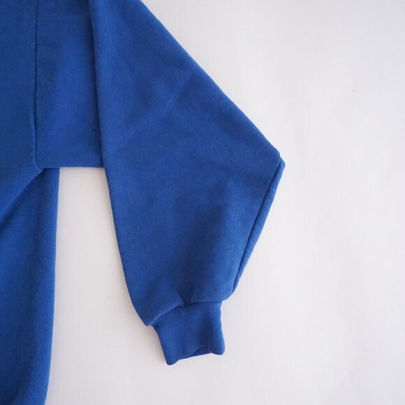 VTG '90S Mountaineer Middle Collegiate Blue Cotton Hoodie Sweatshirt Jerzees XL - Picture 10 of 10